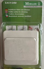 Lichtschalter, Moeller EASY-DIM Drahtloses Paket zum Dimmen Schalter & empfänger