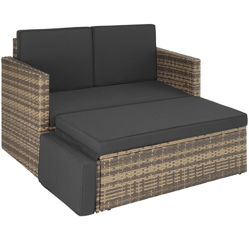 Rattan lounge korfu - rattan,