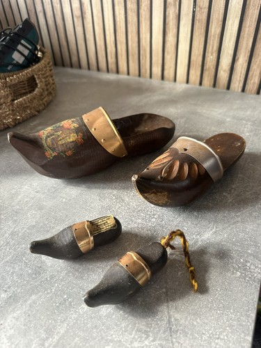 Vintage deko holzschuhe - vintage,