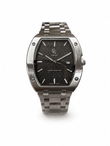 Herrenuhr luxus edelstahl - gg,