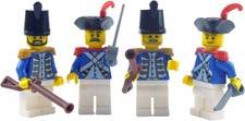 Lego® Blauröcke Minifiguren – Imperiale Soldaten und Offiziere für Lego®