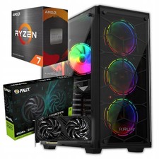BSG Raptor Gaming-Computer Ryzen 7 5700X 32GB DDR4 1TB SSD RTX 4060 8GB Win11