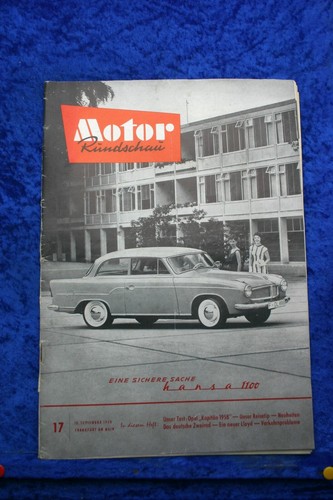 Motor rundschau opel - rundschau, 17/58