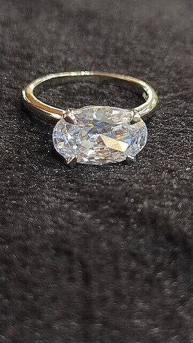 3ct künstlicher diamant - diamant, east