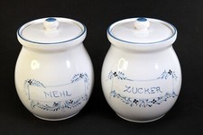 2 Zucker Mehl Behälter Gilde