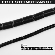 Schmuckperlen Onyx Edelstein Perlen Zylinder Walzen Achat Strang Schmucksteine