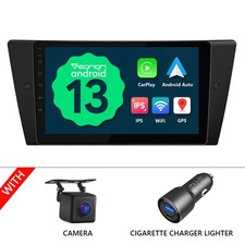CarPlay Android 13 Autoradio 9" GPS Navi DAB+ Navigation für BMW E90 E91 E92 E93