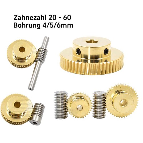 Modul schneckenrad messing - modul,