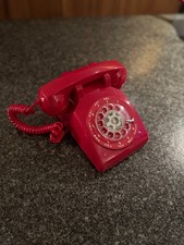 70er Jahre ITT Vintage rotes