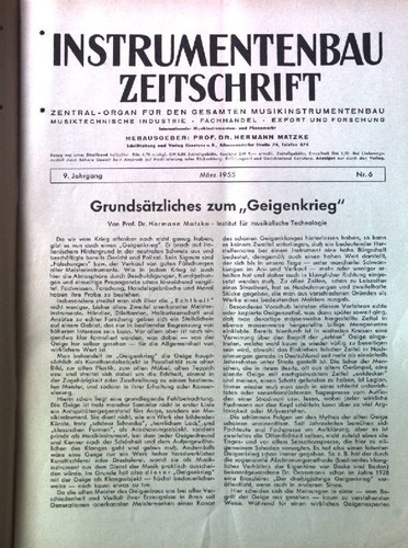 Grundsätzliches zum
