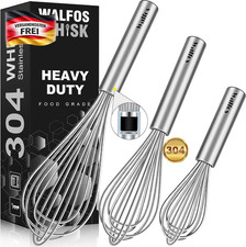 Edelstahl Schneebesen Set