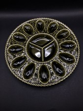 Secla Portugal Austernplatte Eierteller Servierplatte 26cm  P.3289