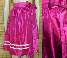 PINKFARBENE DIRNDLSCHÜRZE -