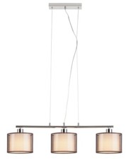 Rabalux 2630 Pendelleuchte 3 Spots Anastasia, E27, silber-braun, Standard