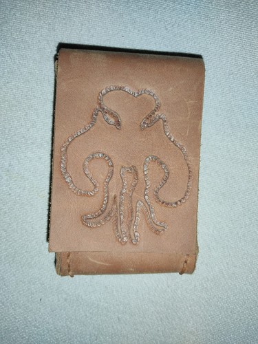 Gürteltasche leder larp - leder,