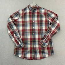 Dockers Hemd Herren M Slim Fit Bunt Mehrfarbig