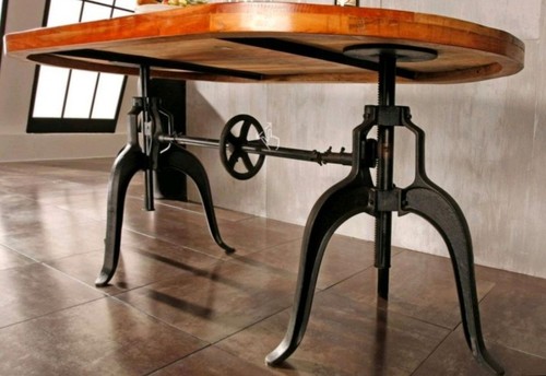 Vintage industrial tisch - vintage,