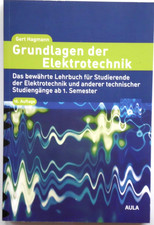 Grundlagen der Elektrotechnik, Hagmann, AULA-Verlag, 16. Auflage 2013