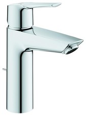 GROHE Start Waschtischarmatur Bad Wassersparend mit Zugstange Chrom 23455002