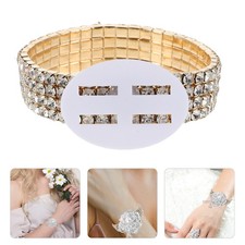  2 Pcs Strass-hochzeitsarmband