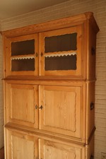 Brandschrank robuste und attraktive Massivholz Antiquität