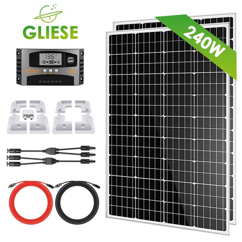 240w wohnmobil set solaranlage - set,