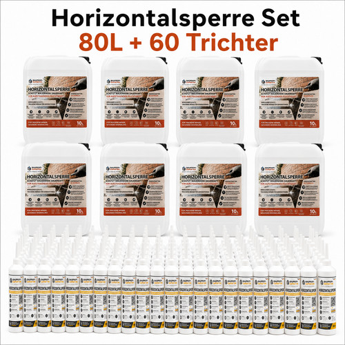 Horizontalsperre set 80l - +, 60