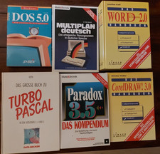 Paradox 3.5  - Turbo Pascal - Multiplan etc. Bücher