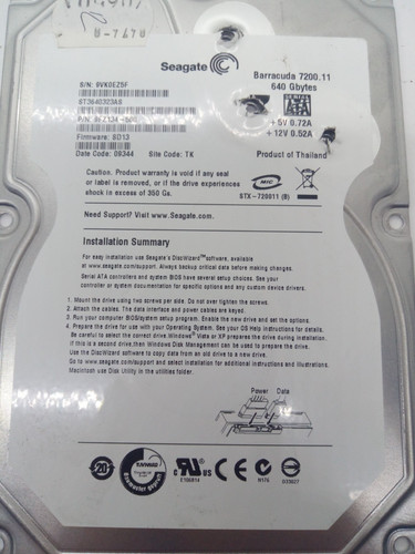 Seagate st3640323as hdd sata - hdd,