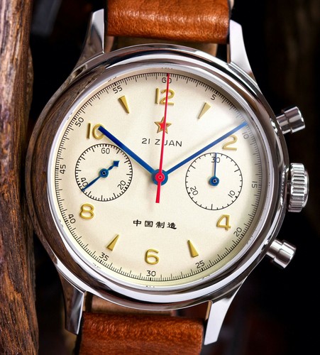 Red star airforce - red, chronograph
