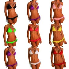 C24 - HOT SEXY BIKINI NECKHOLDER Beachware de Brasil Gr. XS S 34 36 A B Cup