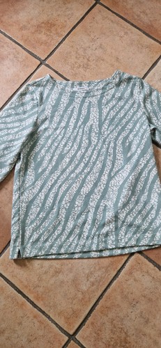 Damen pullover weiß grün - pullover,