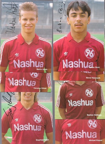 Autogramm hannover 96 - 7,