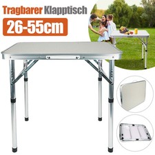 Campingtisch klein Klapptisch höhenverstellbar | Camping Tisch klappbar 60x45cm