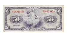 50 Mark 1948 Ro. 242a (3) Bank Deutscher Länder 
