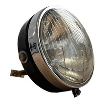 Scheinwerfer Lampe mit Chromring E-Zeichen Original Gebraucht Ural