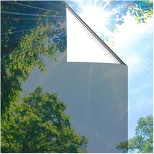 Spiegelfolie in Silber