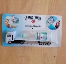MAN Gerolsteiner Medium Werbetruck mit Mineralwasserflasche OVP