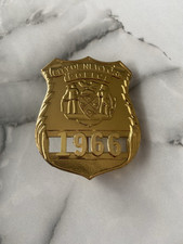 Historisches US Police Badge