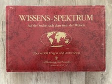 Wissens-Spektrum Brettspiel – 6000 Fragen – Vintage – guter Zustand