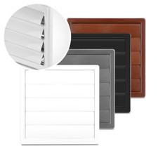 Lüftungsgitter mit Jalousie