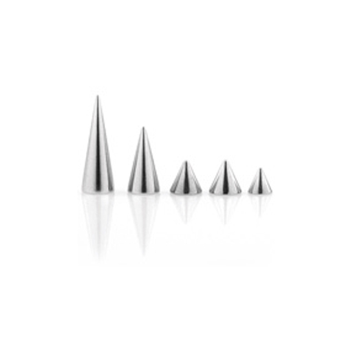 2er set 2mm spitze piercing - 2er,