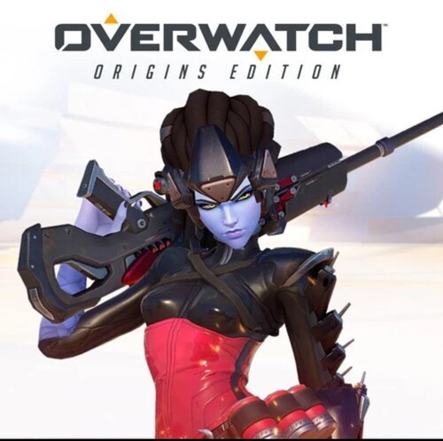Overwatch widowmaker noire - overwatch,