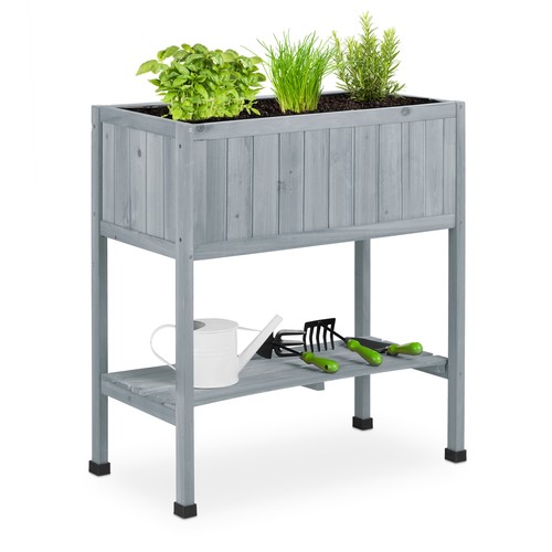Hochbeet pflanzbeet auf - hochbeet,