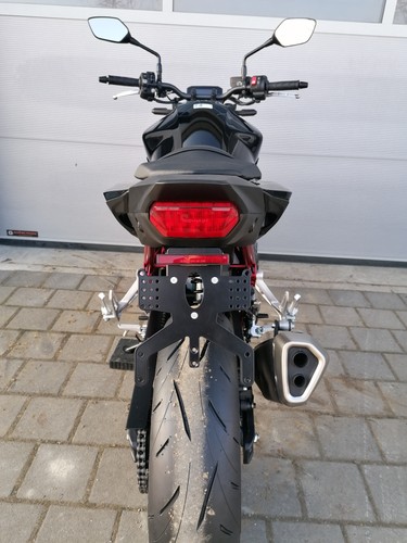 Kurzer kennzeichenhalter honda - kurzer,