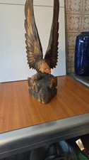 Adler skulptur aus holz - adler-skulptur,