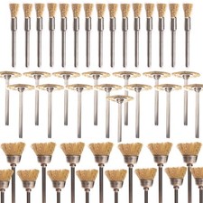 45x Messing Drahtbürste