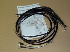 Neuer Kabelbaum mit Schaltplan