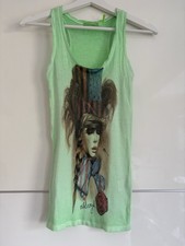 Grünes Geripptes Top von Rich & Royal XS 34