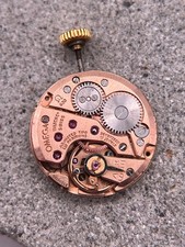 #1662 UHRWERK OMEGA 620 HANDAUFZUG MECHANISM MOVEMENT LÄUFT AN